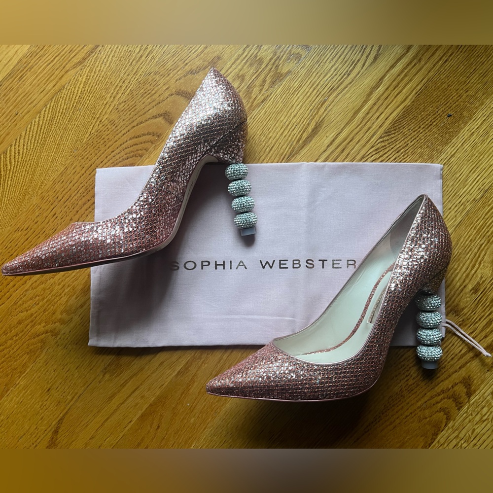 Sophia Webster Coco Crystal Major Pump Size 38 - Picture 5 of 7
